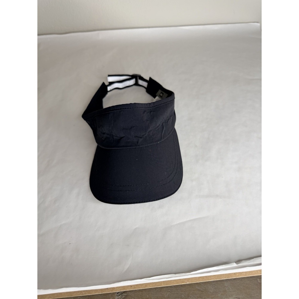REI Black Running Visor Reflective Adjustable One Size‎ Outdoor Hat